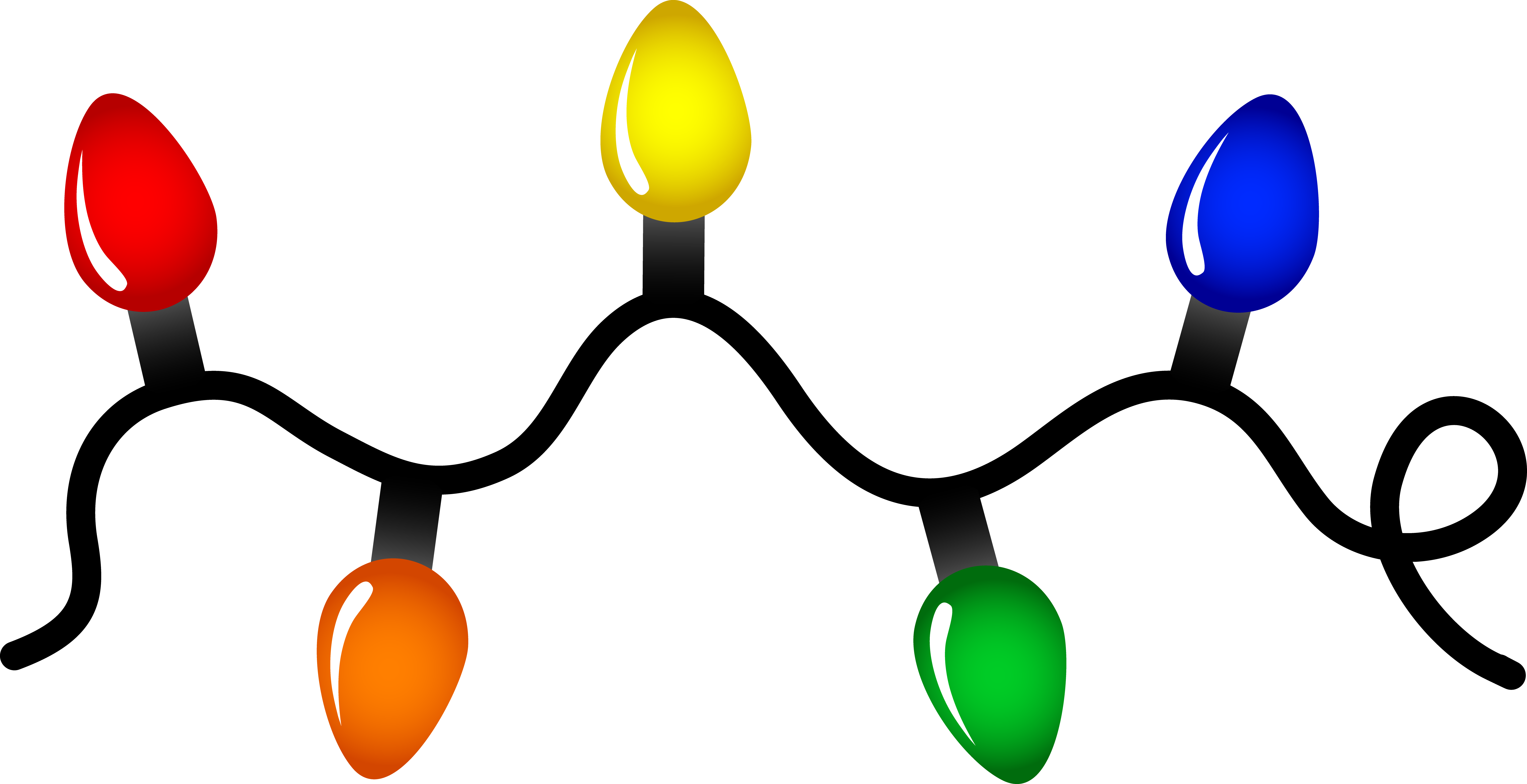 Christmas Decoration Lights Image PNG Image