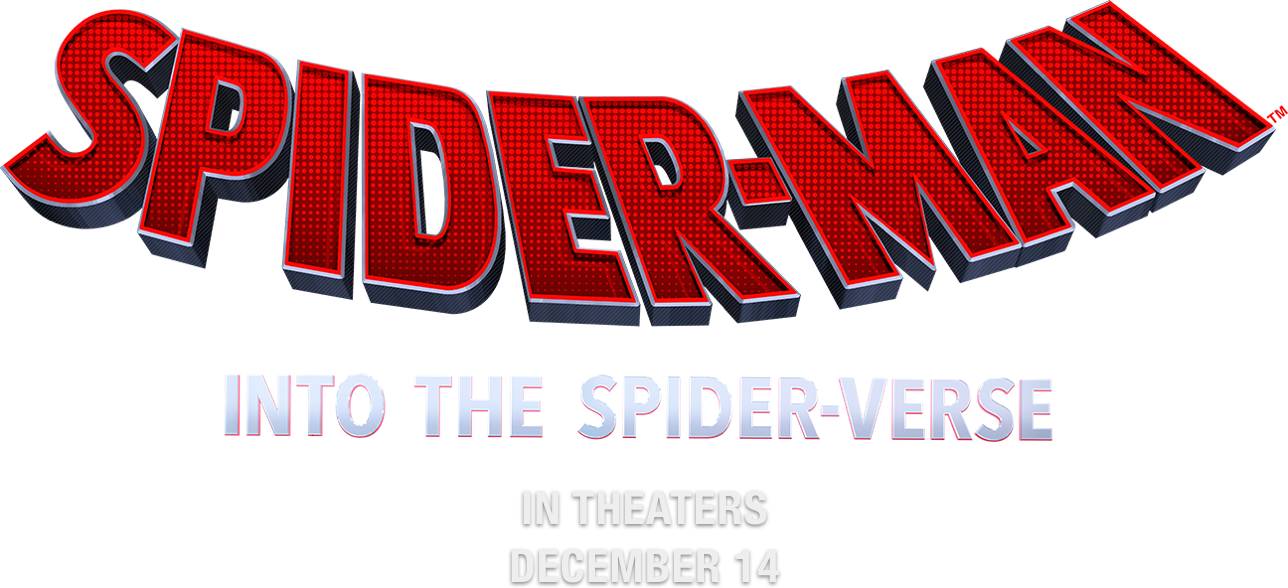 Logo The Spider-Man Into Spider-Verse PNG Image