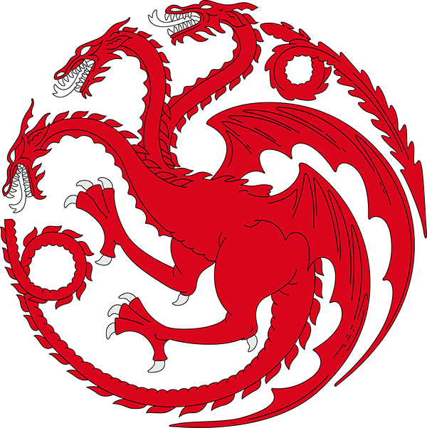 Heart Area House Sigil Daenerys Targaryen PNG Image