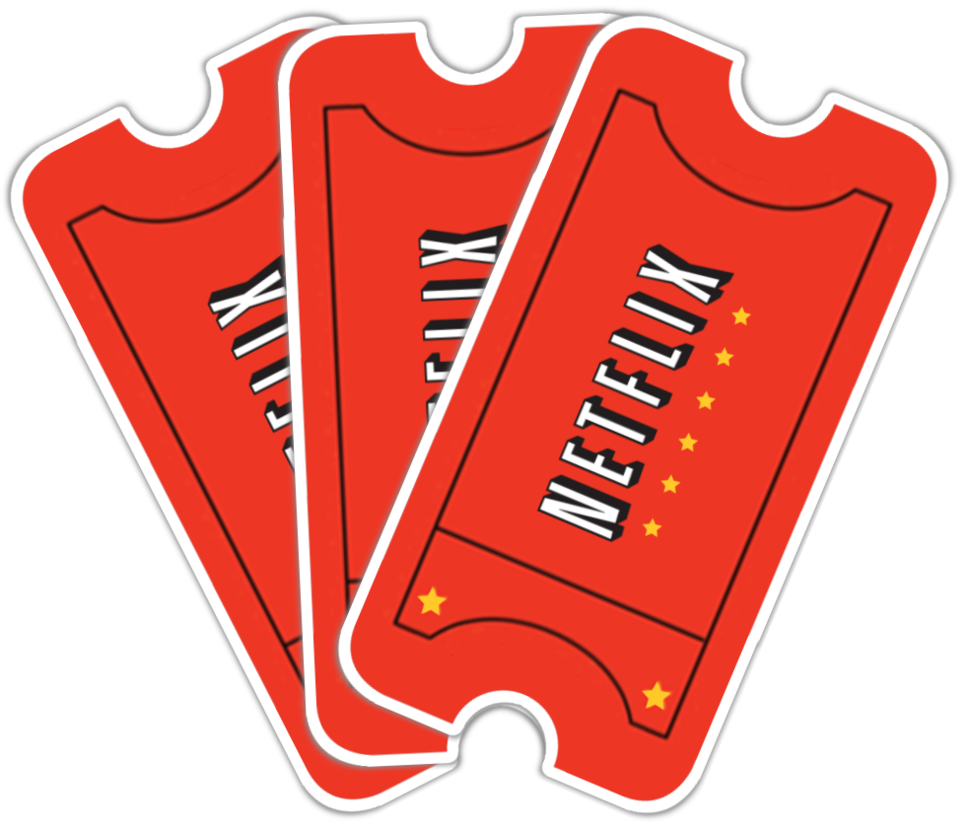 Nasdaqnflx Icons Netflix Computer Line Red PNG Image