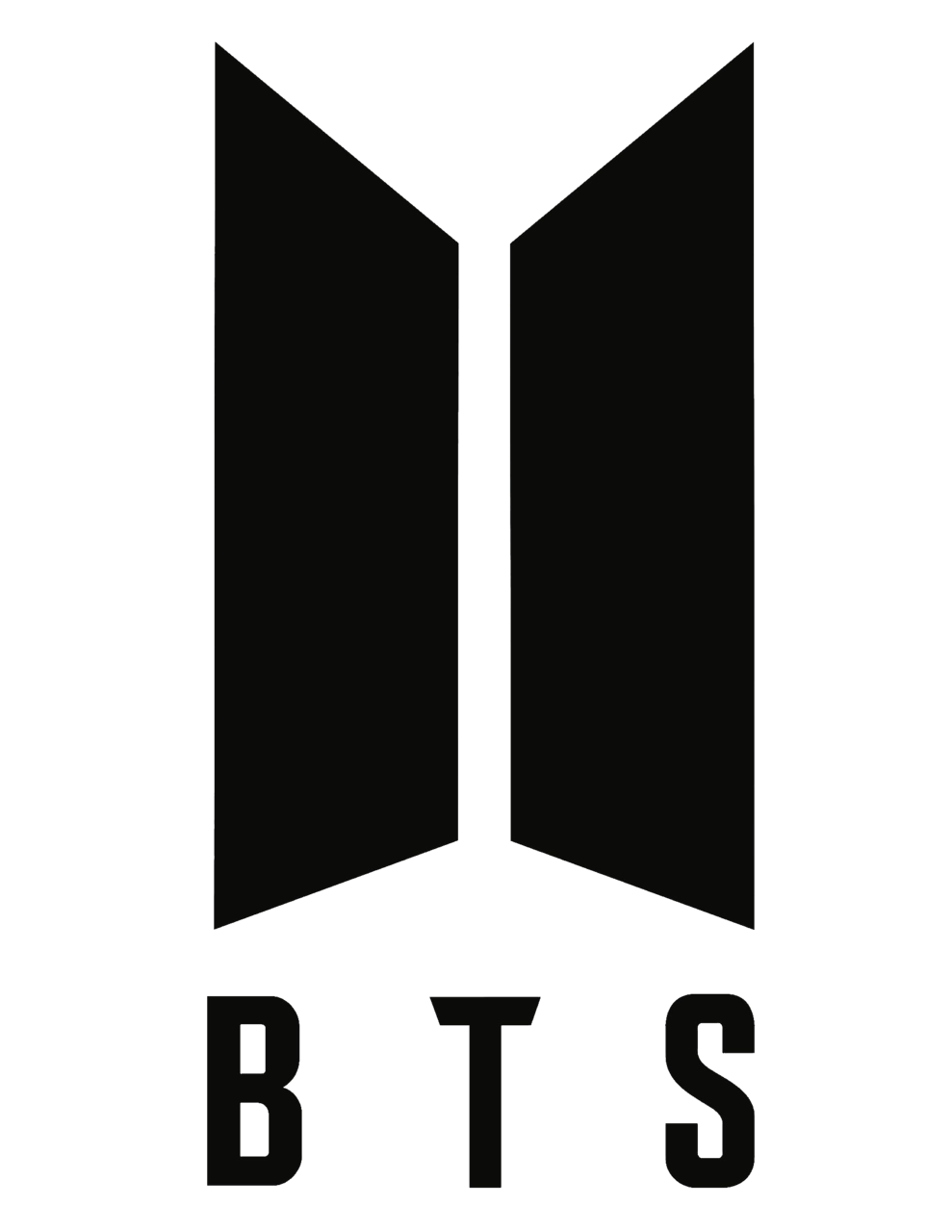 Kpop Logo Square Angle Bts Free Download Image PNG Image