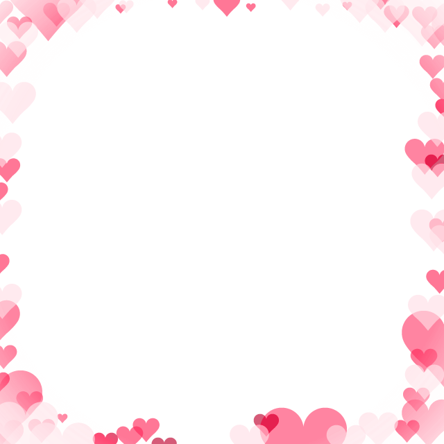 Love Frame Transparent Picture PNG Image