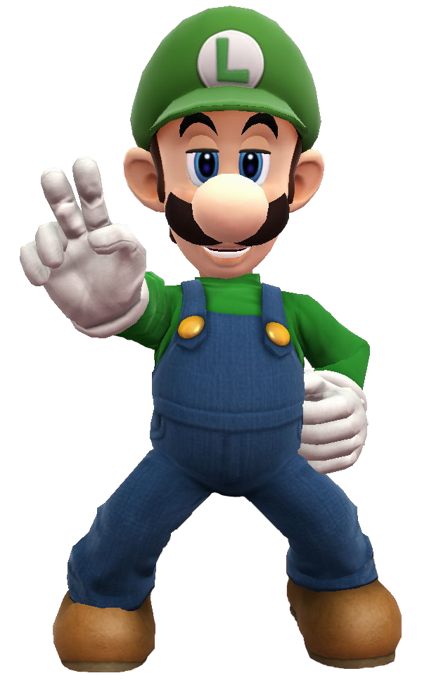 Luigi Transparent Background PNG Image