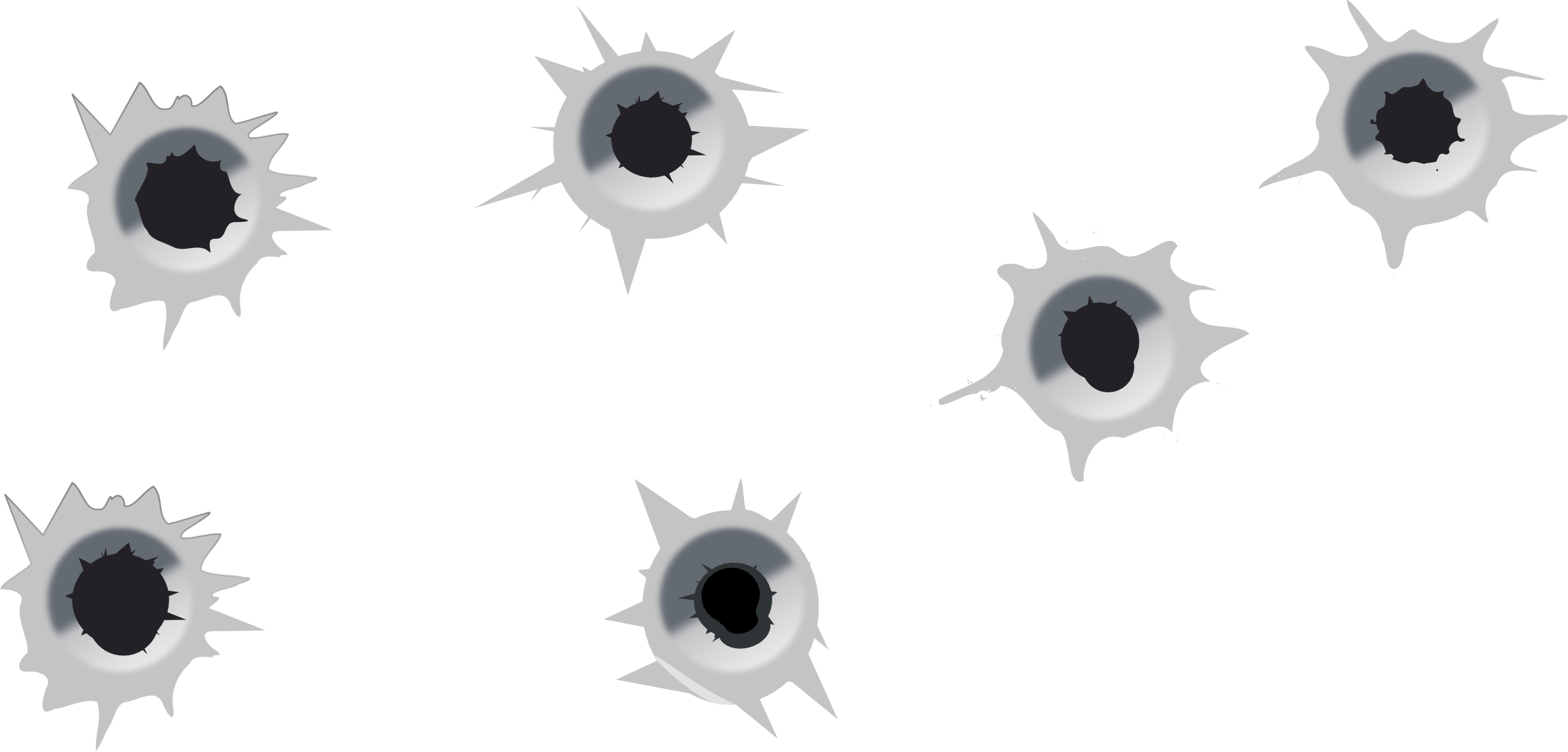 Bullet Holes Free Transparent Image HQ PNG Image