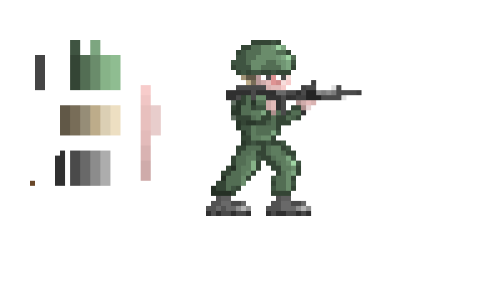 Figurine Soldier Toy Art Pixel Free Transparent Image HQ PNG Image