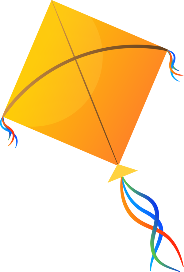 Makar Sankranti Orange Line Yellow For Happy Ball Drop PNG Image