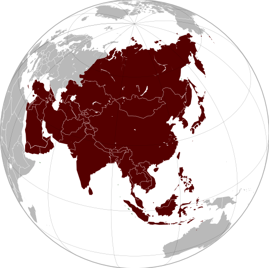 Map Asia HD Image Free PNG Image