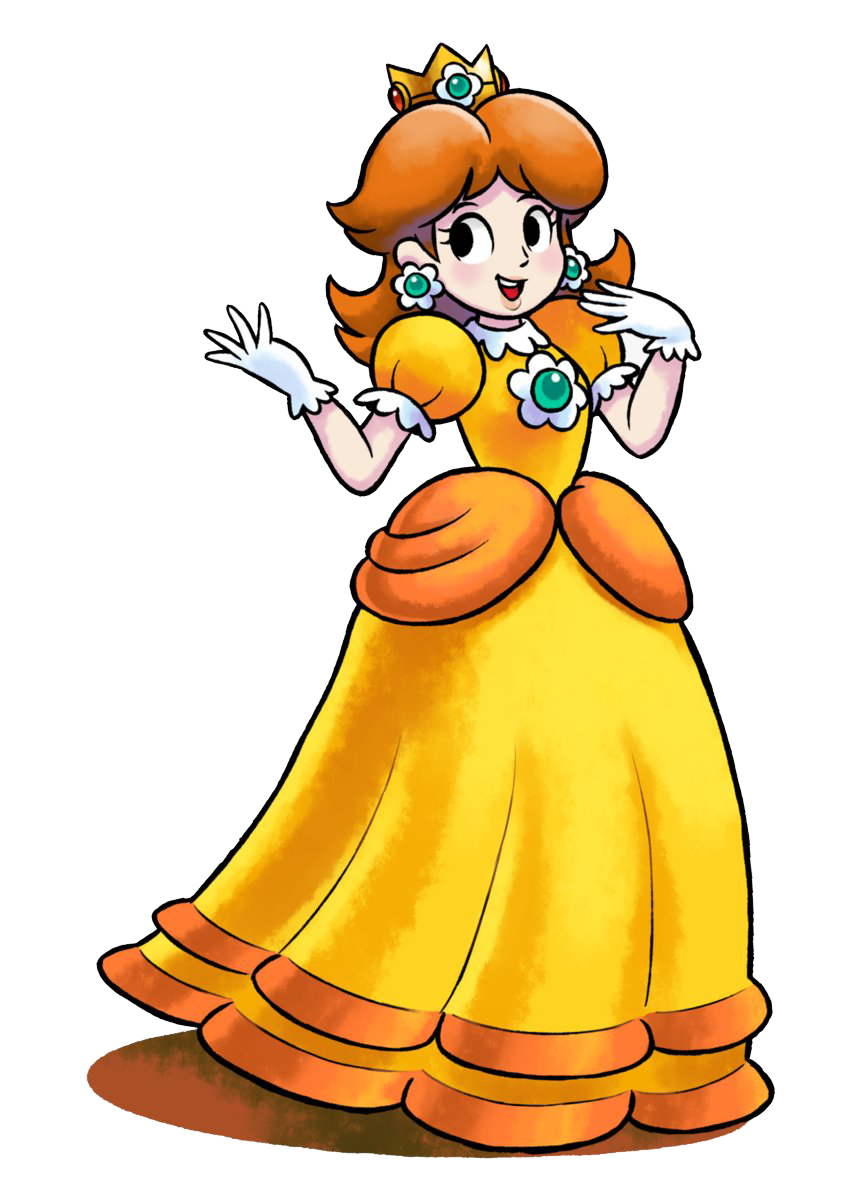 Mario Super Princess Bros Daisy PNG Image