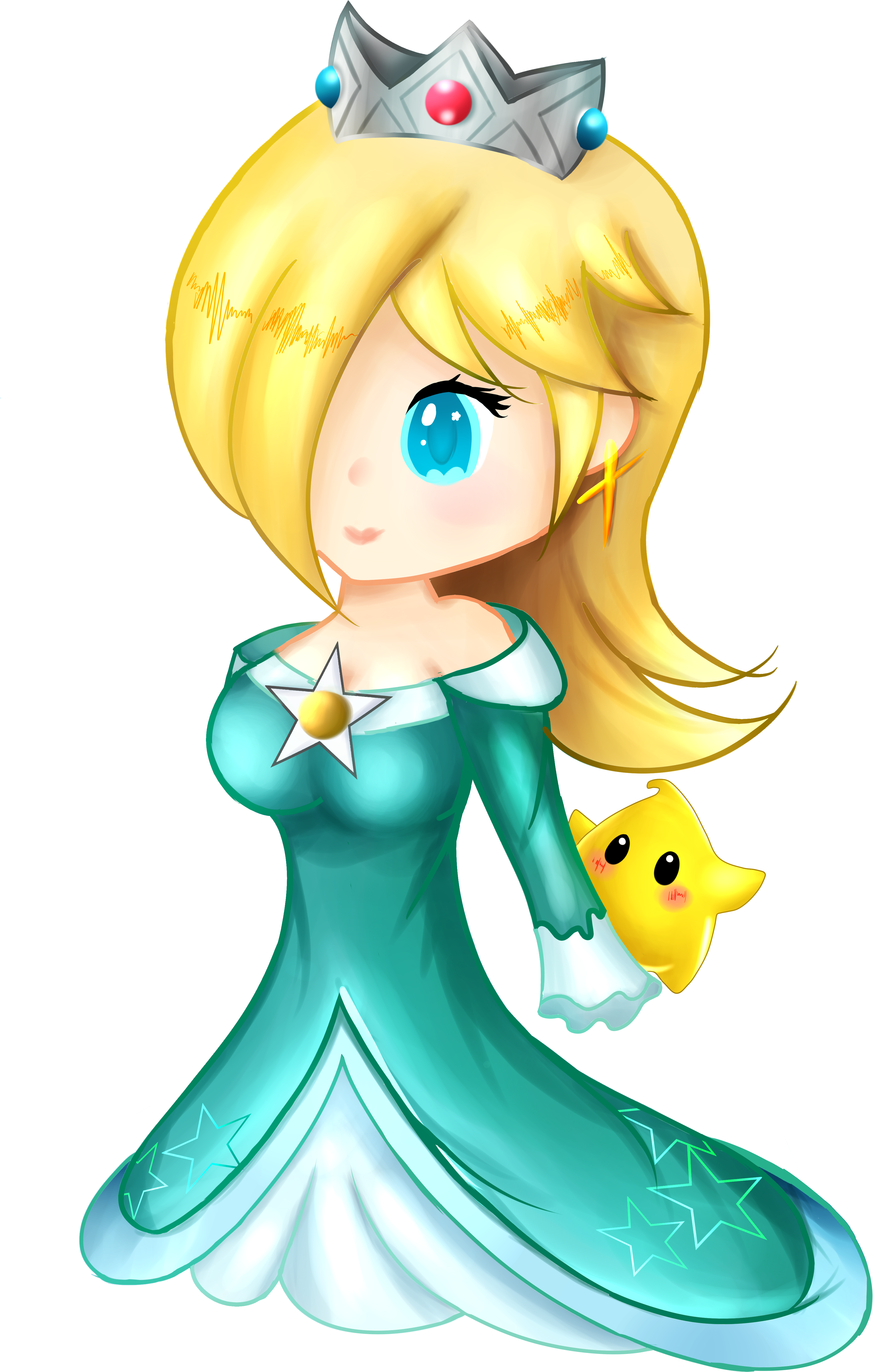 Mario Super Bros Rosalina Free HQ Image PNG Image