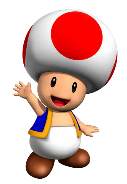 Toad Mario Super Bros Free HD Image PNG Image