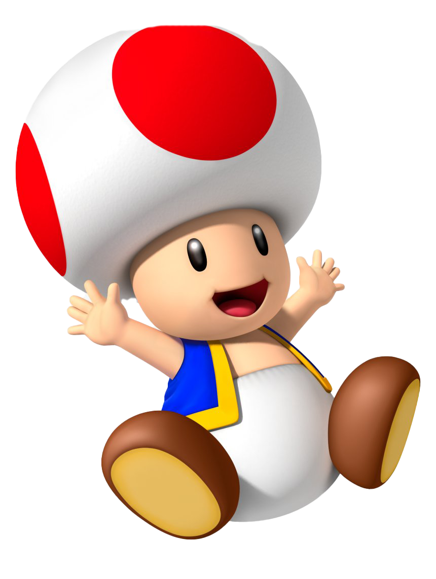 Toad Mario Super Bros Photos PNG Image