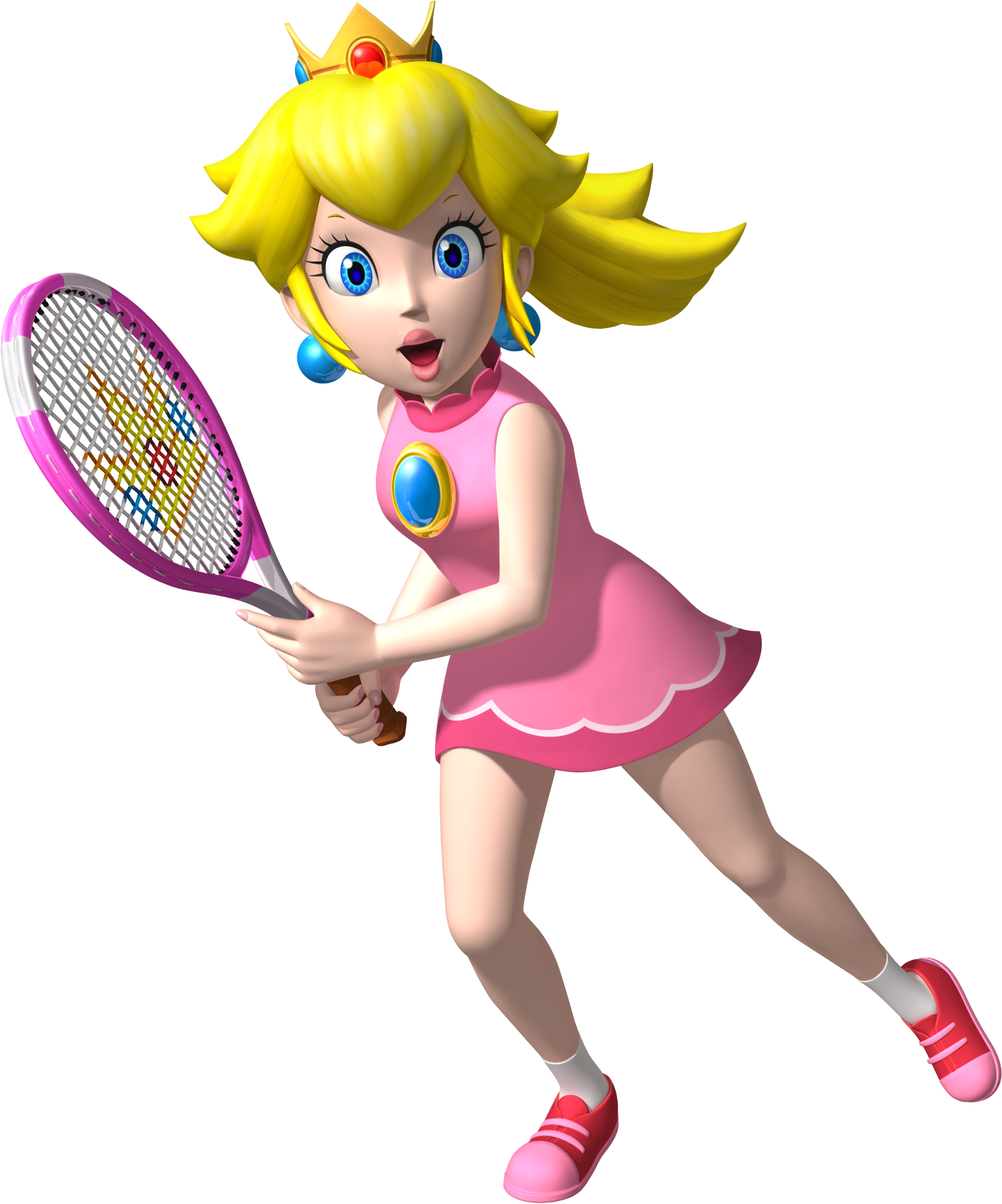 Princess Peach Transparent PNG Image