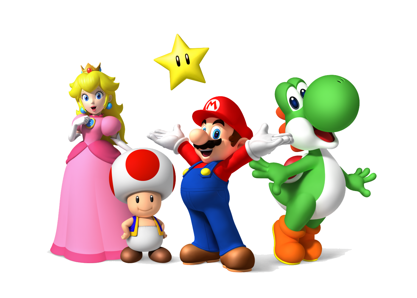 Rush Toy Star Wallpaper Bros Mario Computer PNG Image