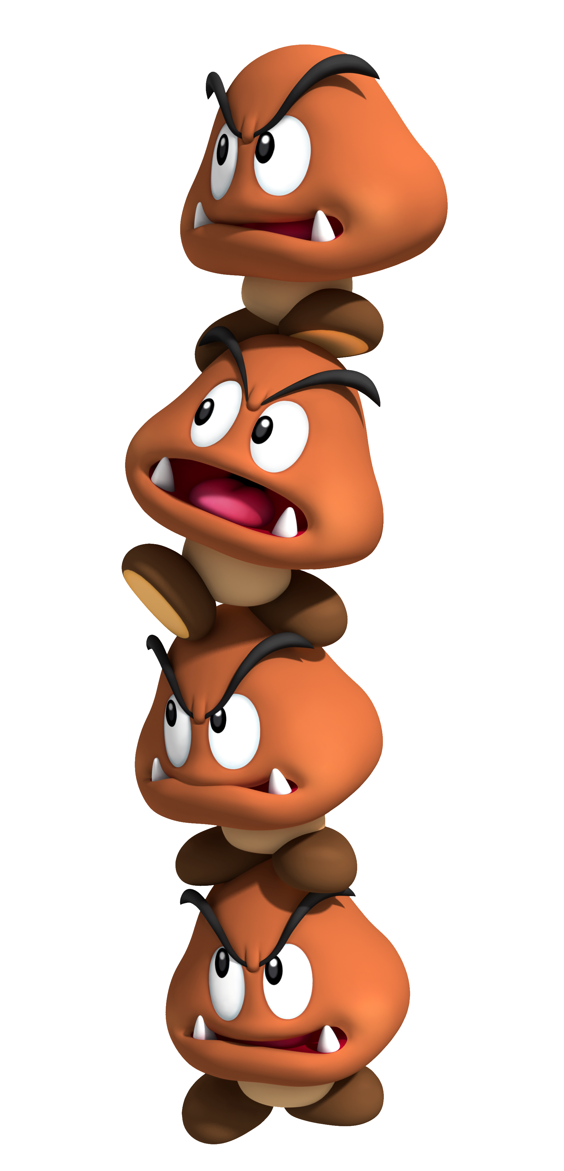 Land Food Bros Mario Super Cartoon 3D PNG Image