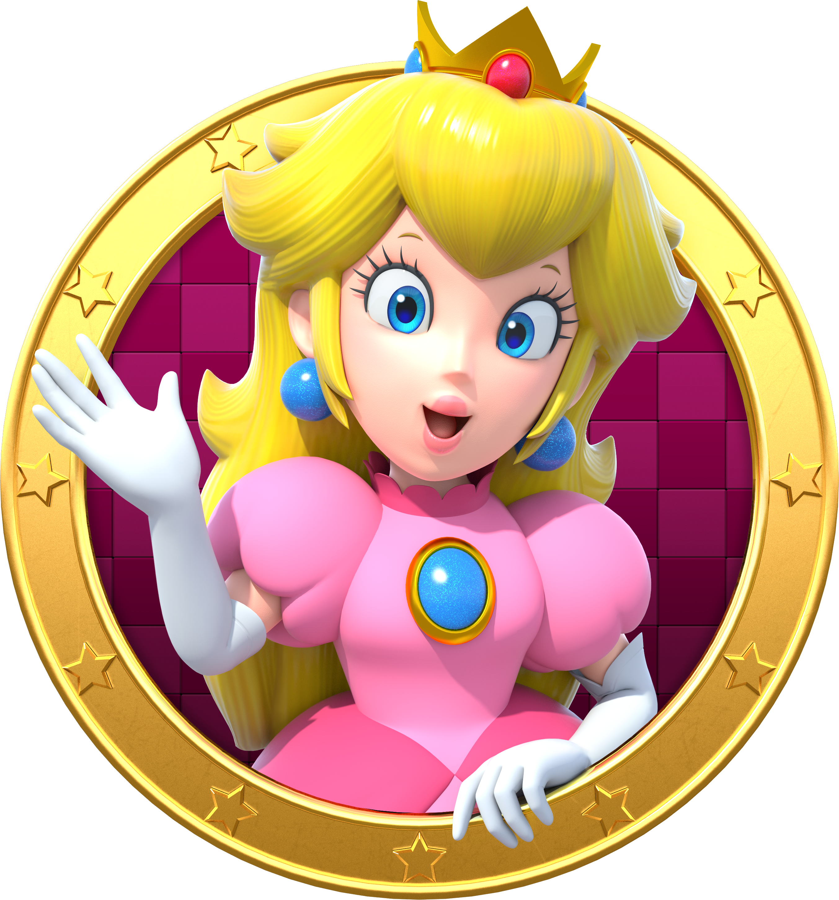 Rush Toy Star Peach Wallpaper Bros Mario PNG Image