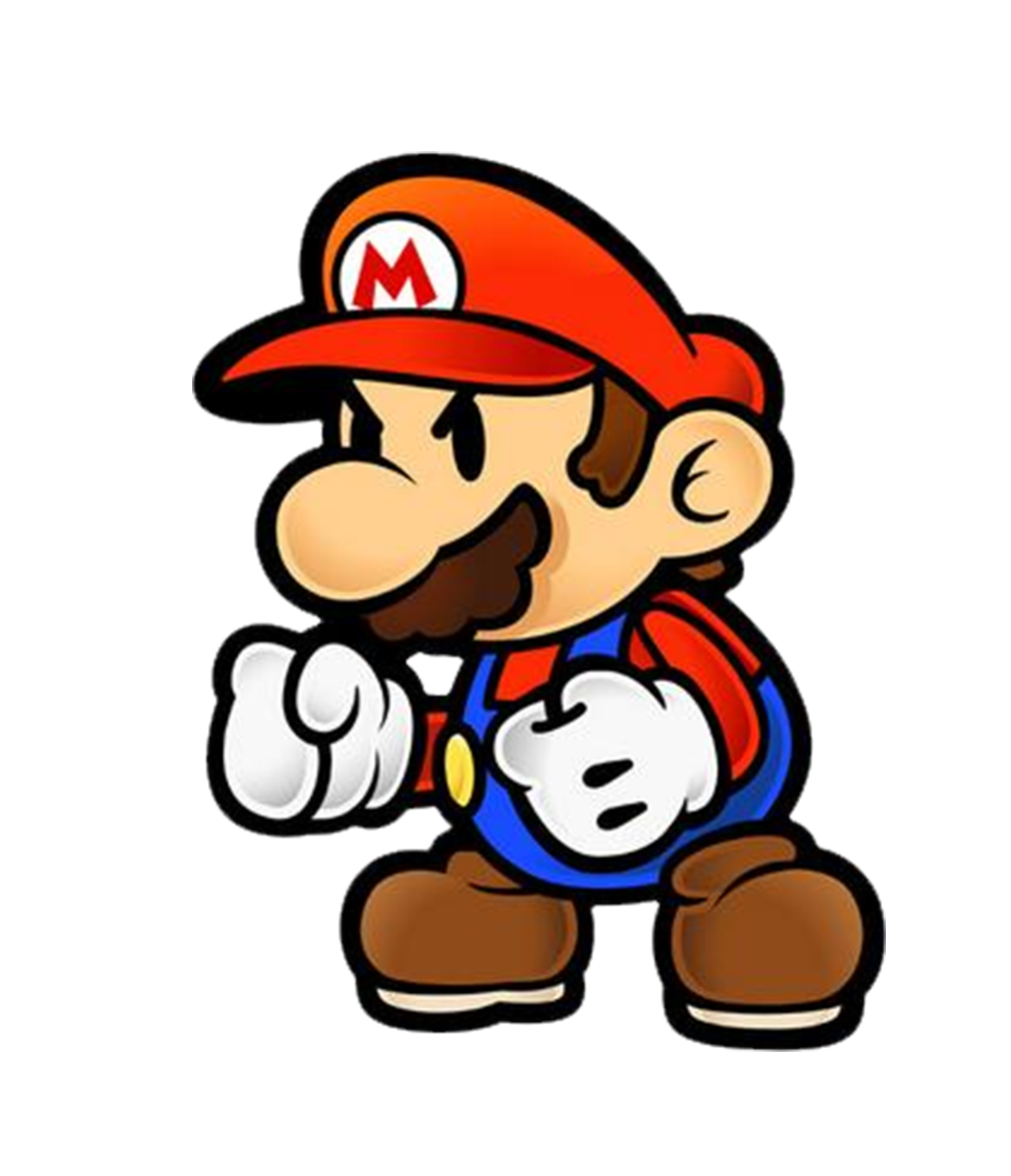 Art Behavior Bros Mario Paper Human Super PNG Image