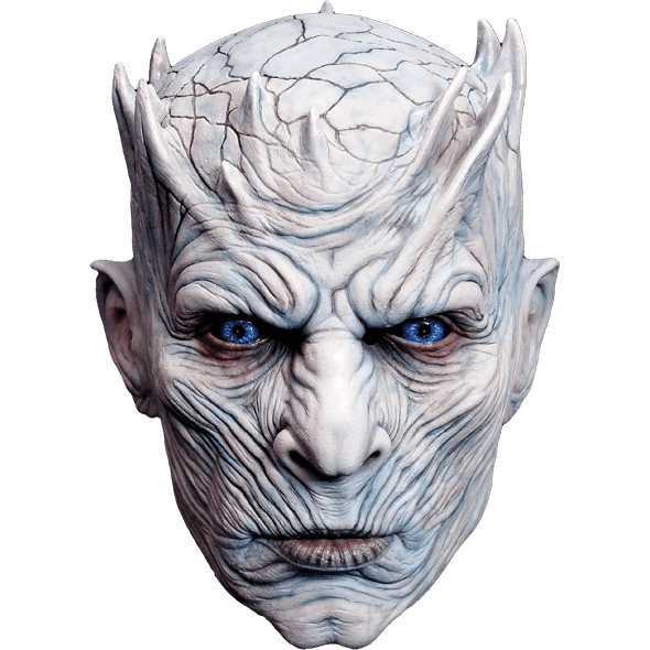 King Head Mask Night Walker White PNG Image