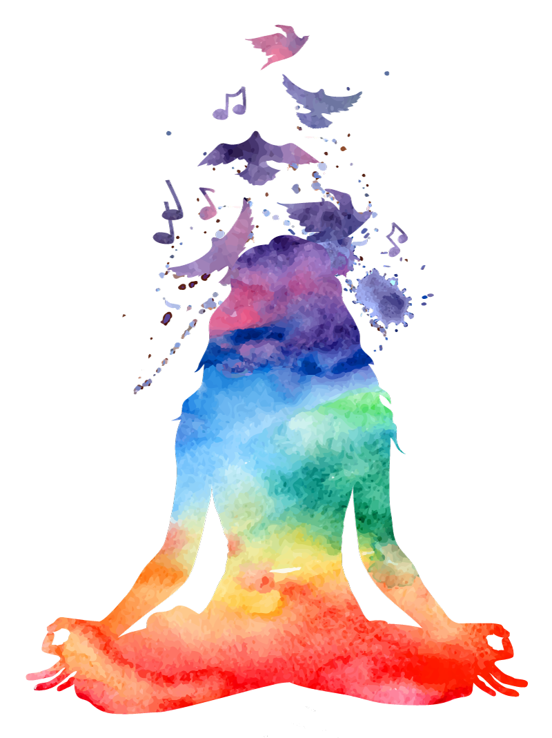 Chakra Watercolor Meditation Yoga Painting HQ Image Free PNG PNG Image