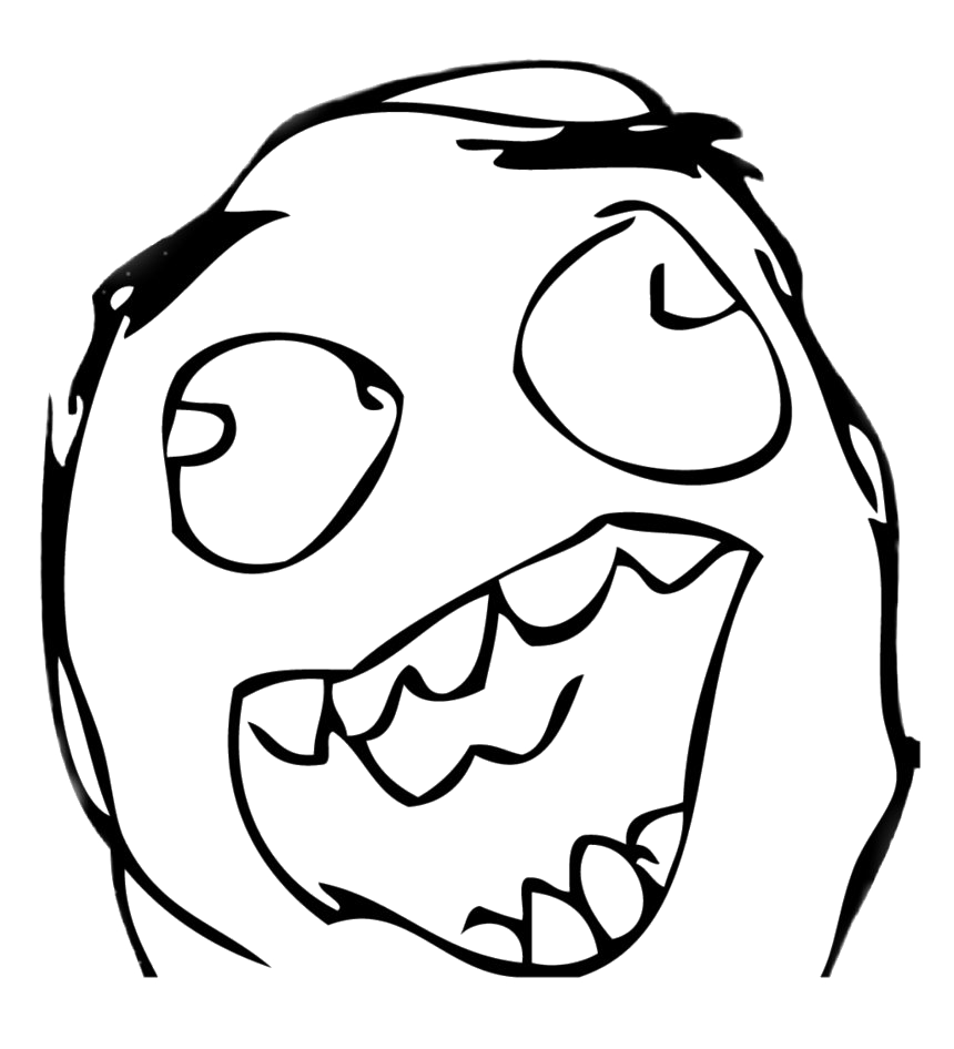 Meme Face Derp Free HD Image PNG Image