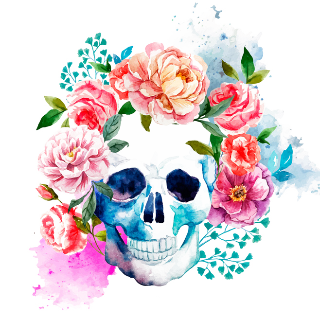 Calavera Catrina La Skull Mexico Free Transparent Image HQ PNG Image