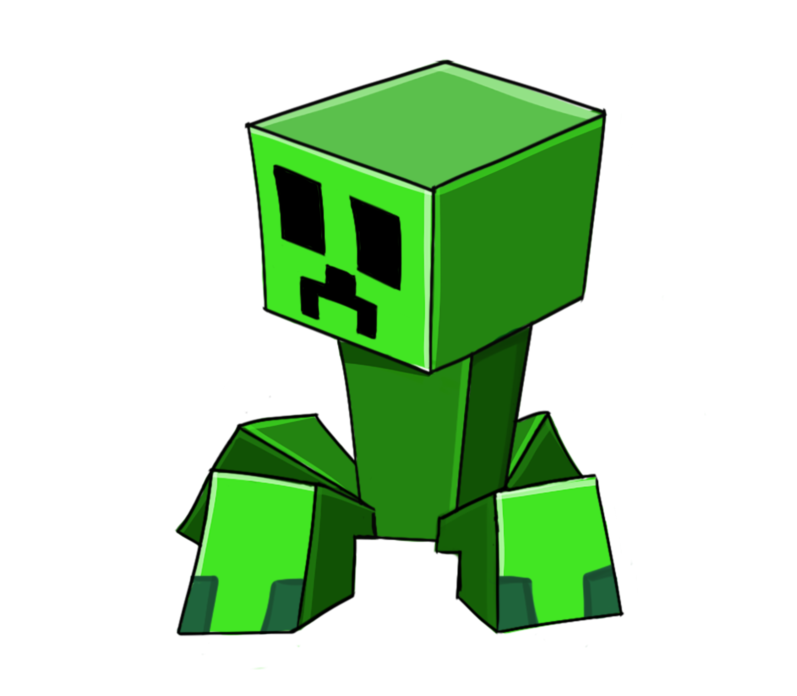 Creeper Transparent Background PNG Image