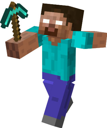 Minecraft Herobrine Png PNG Image