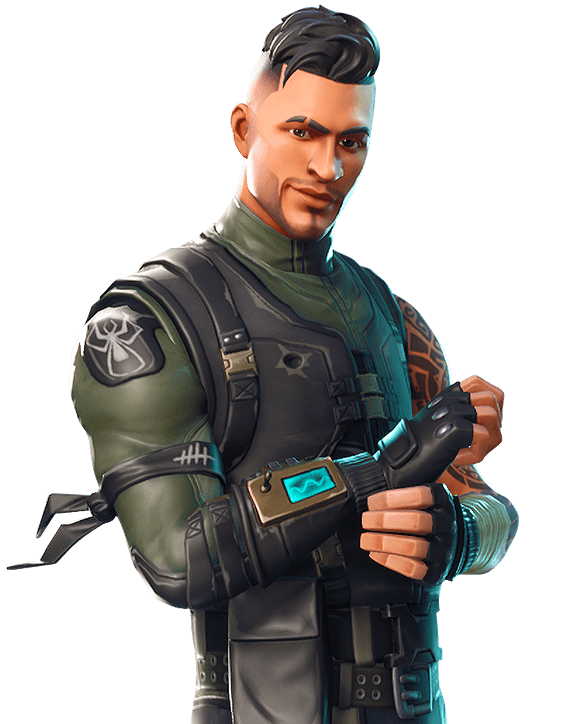 Figure Soldier Royale Fortnite Pass Battle Action PNG Image