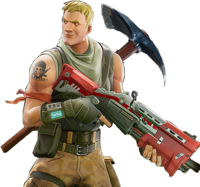 Playstation Mercenary Weapon Royale Fortnite Battle PNG Image