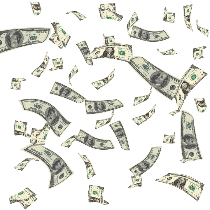 Money Falling PNG File HD PNG Image