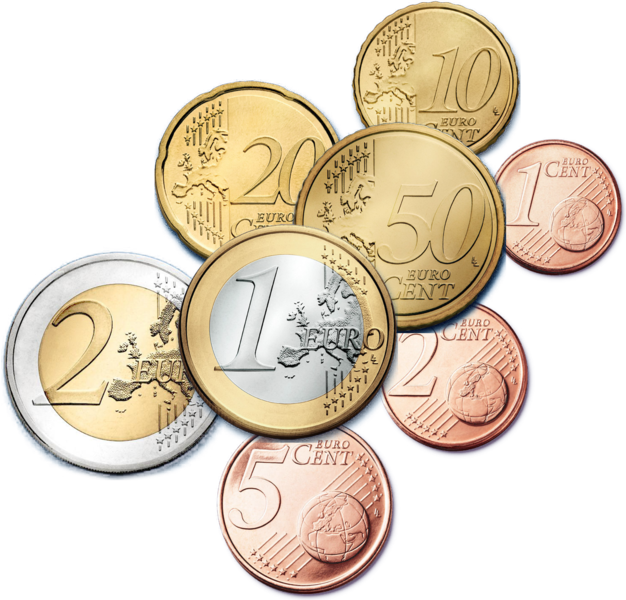 Gold Euro Free Transparent Image HQ PNG Image