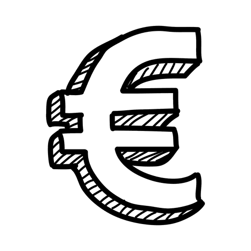 Symbol Euro PNG Free Photo PNG Image