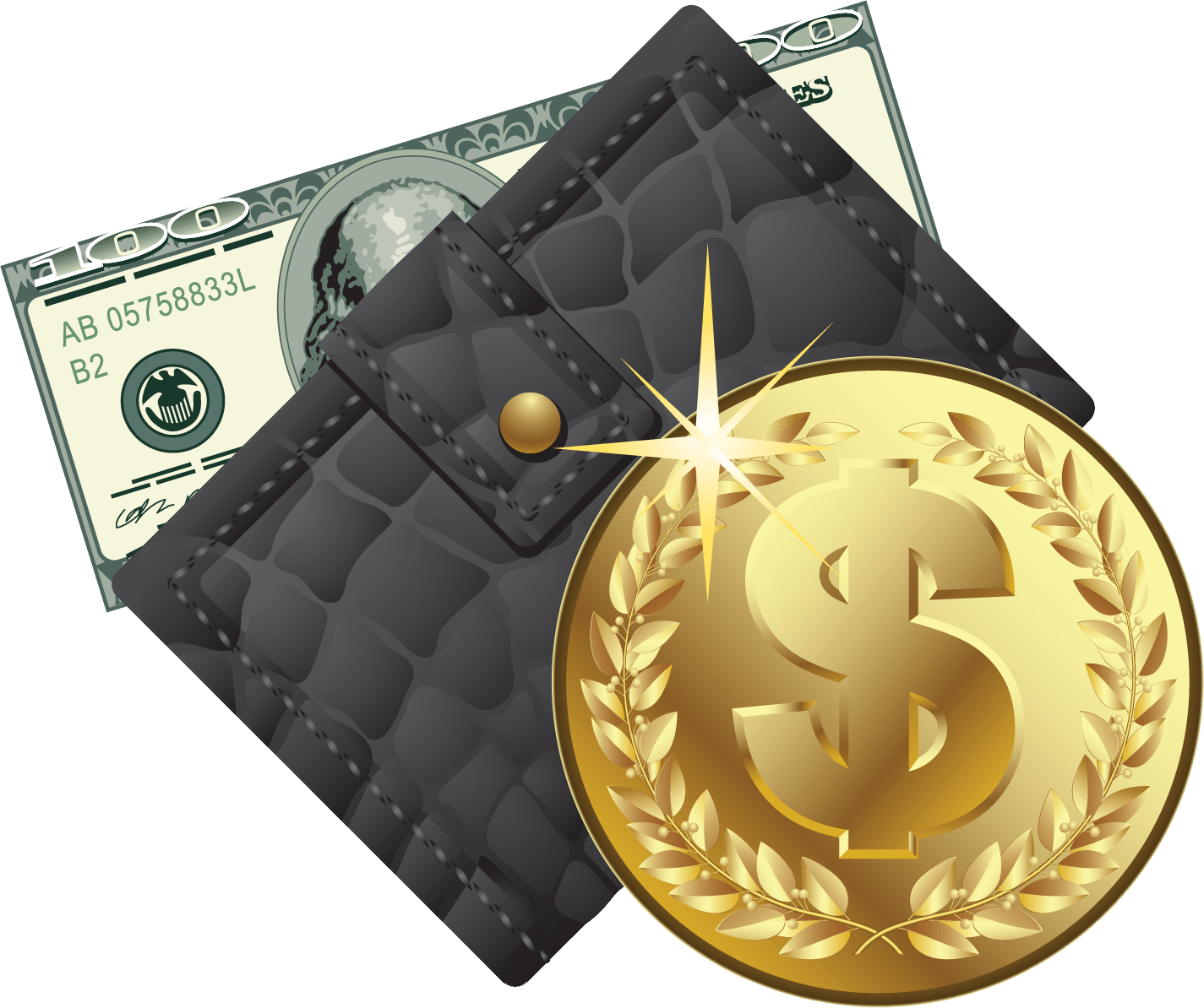 Purse Money Png Image PNG Image