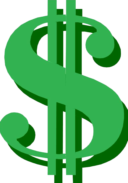 Green Dollar Symbol Transparent Image PNG Image