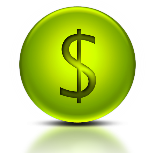 Green Dollar Symbol Photos PNG Image