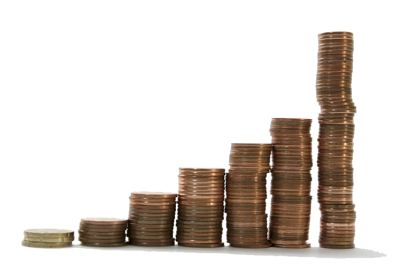 Coin Stack PNG Image