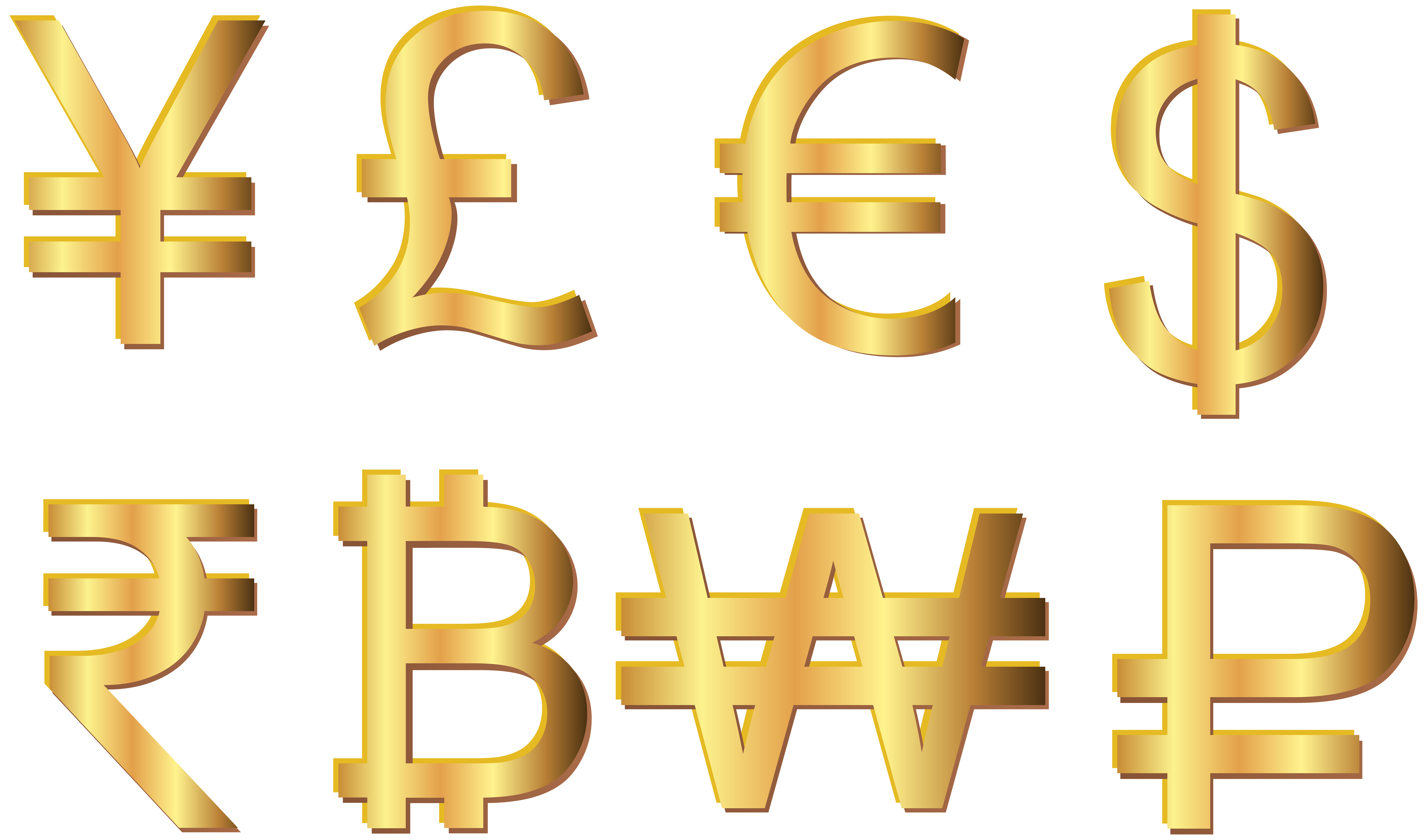 Symbols Currency Symbol Transparent Money Free PNG HQ PNG Image