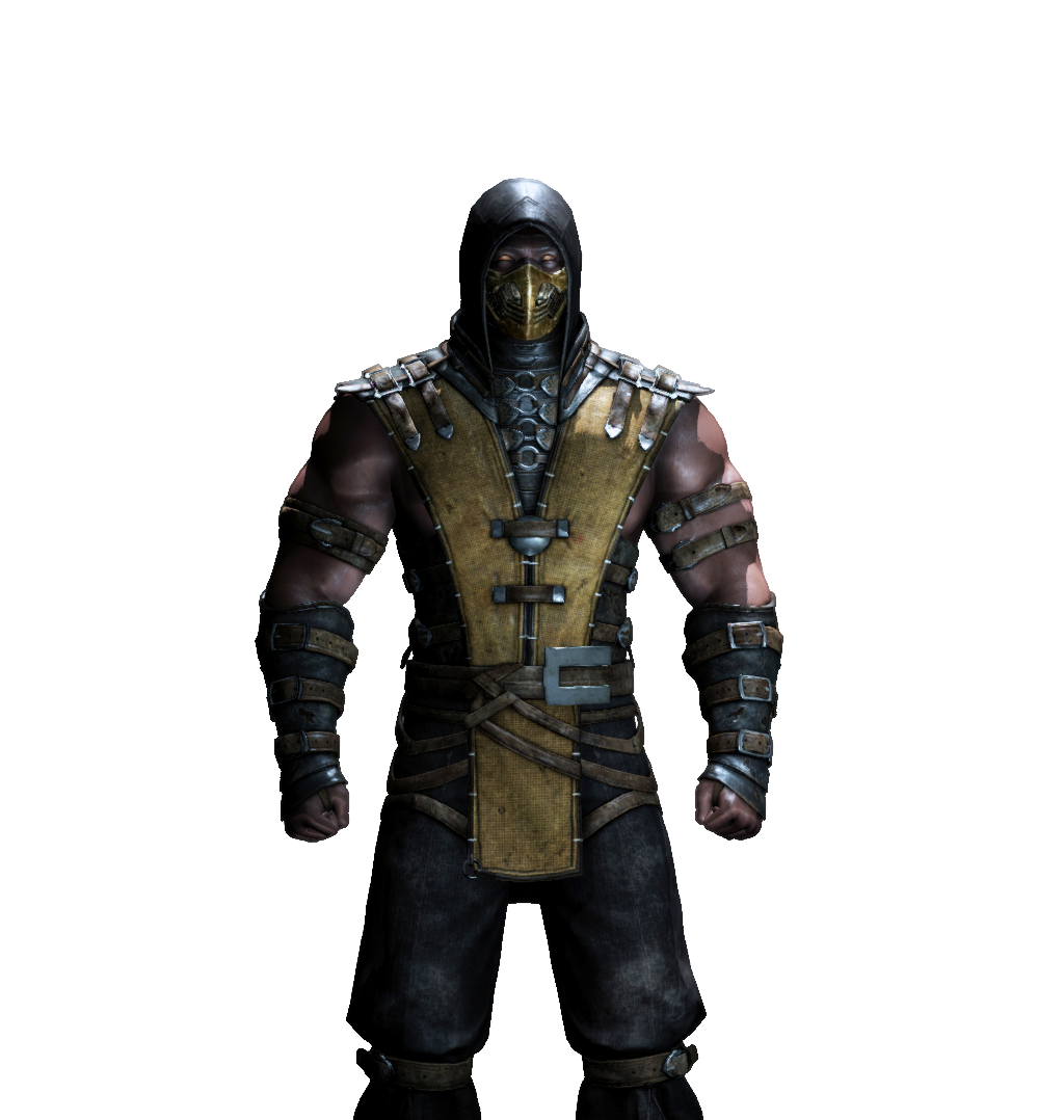 Mortal Kombat Scorpion Transparent Background PNG Image