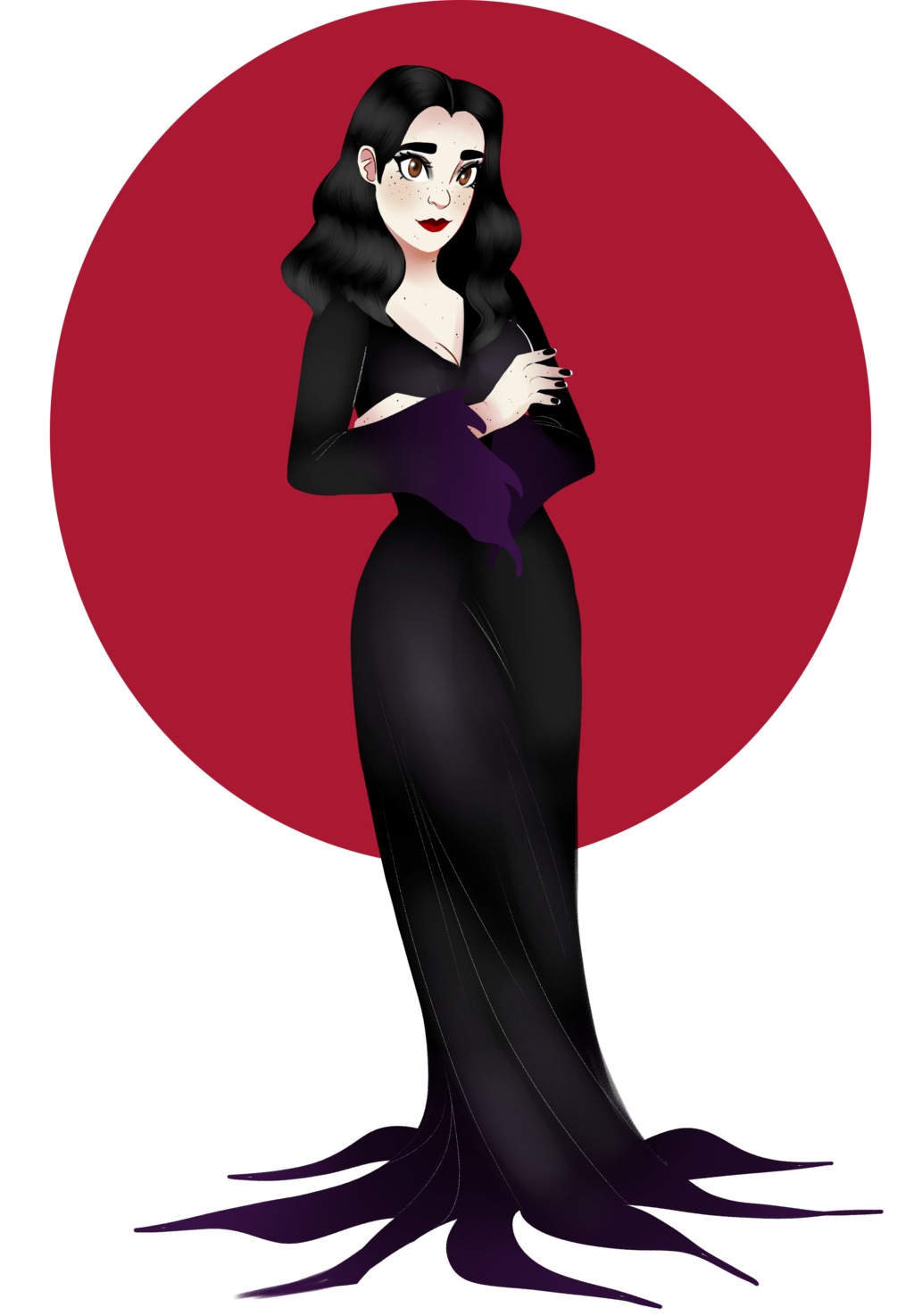 Morticia Addams Free HD Image PNG Image