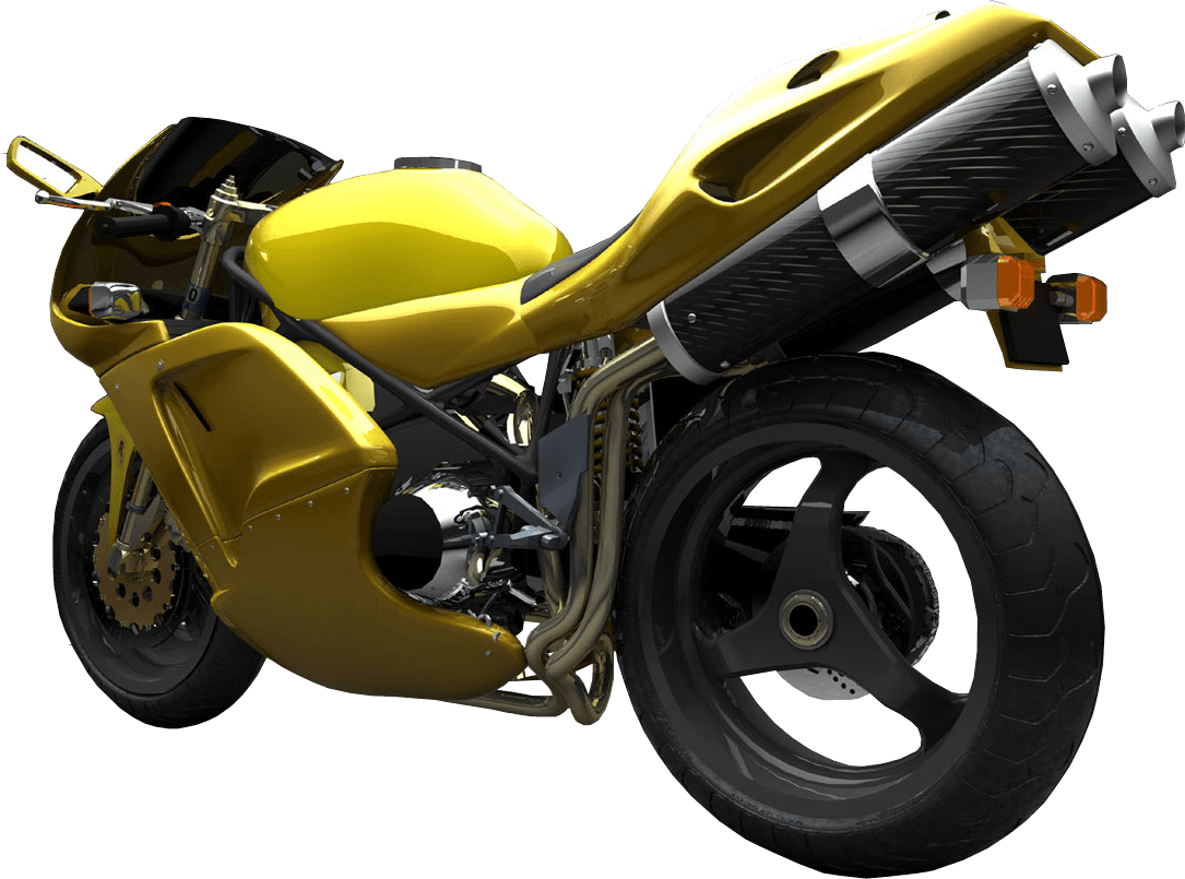 Yellow Moto Png Image PNG Image