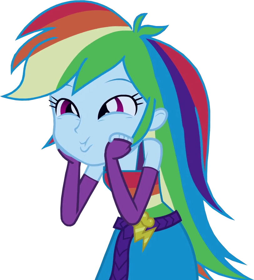 Rainbow Dash Equestria Girls PNG Image