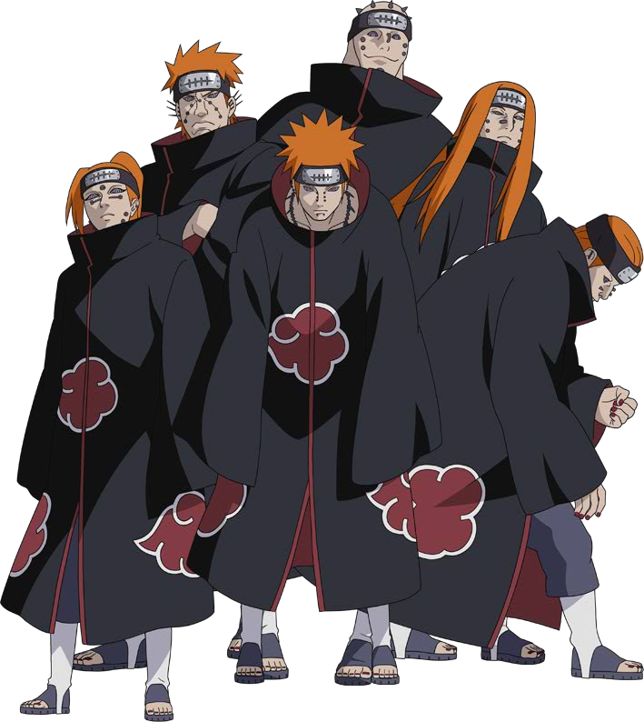 Naruto Pain Clipart PNG Image