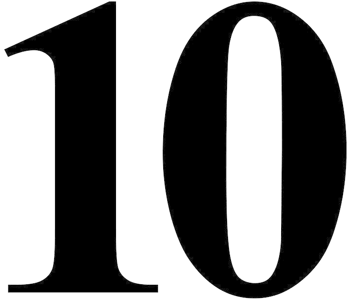 Black Number PNG Download Free PNG Image