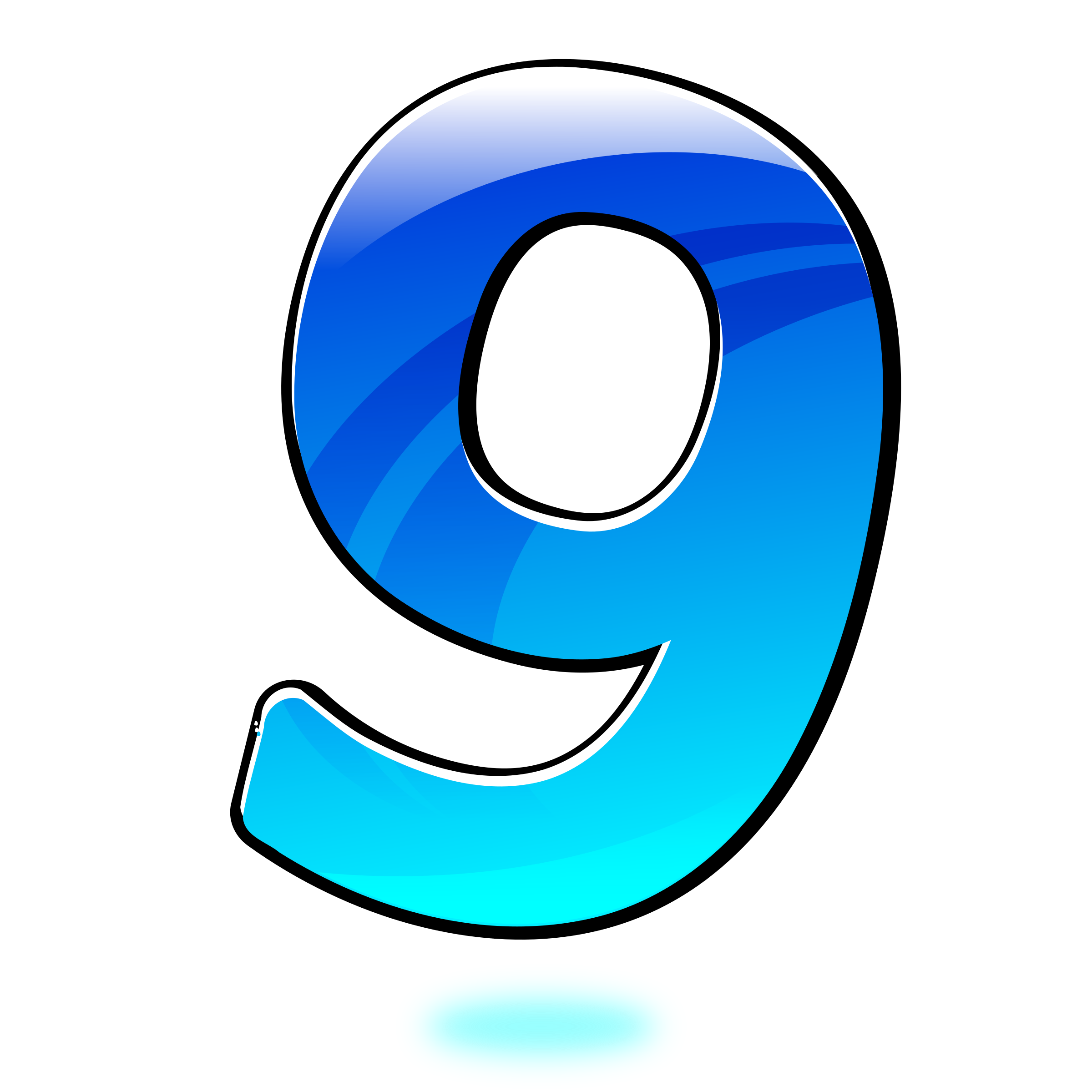 9 Number HQ Image Free PNG Image