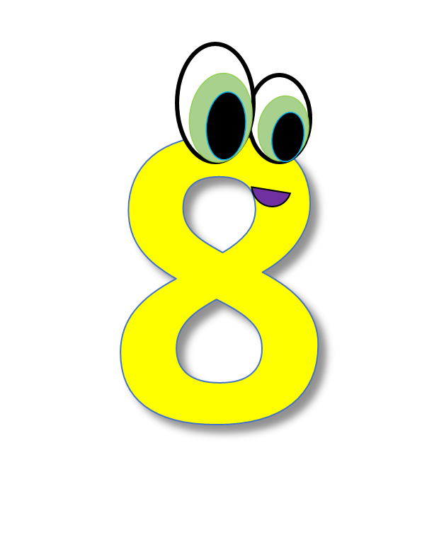 8 Number Download HQ PNG Image