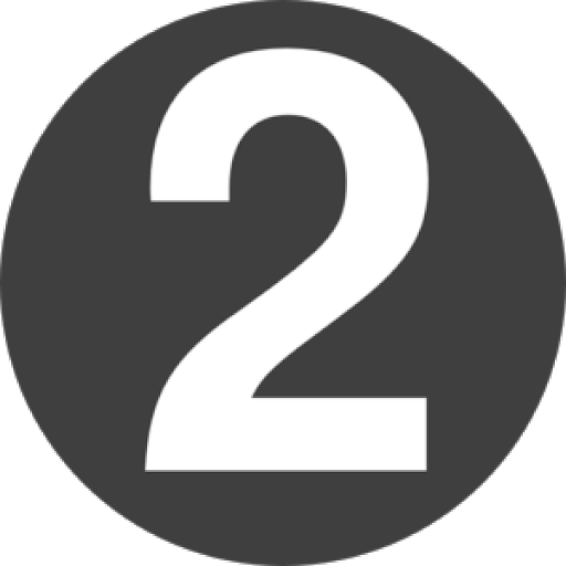 2 Number Download HD PNG Image