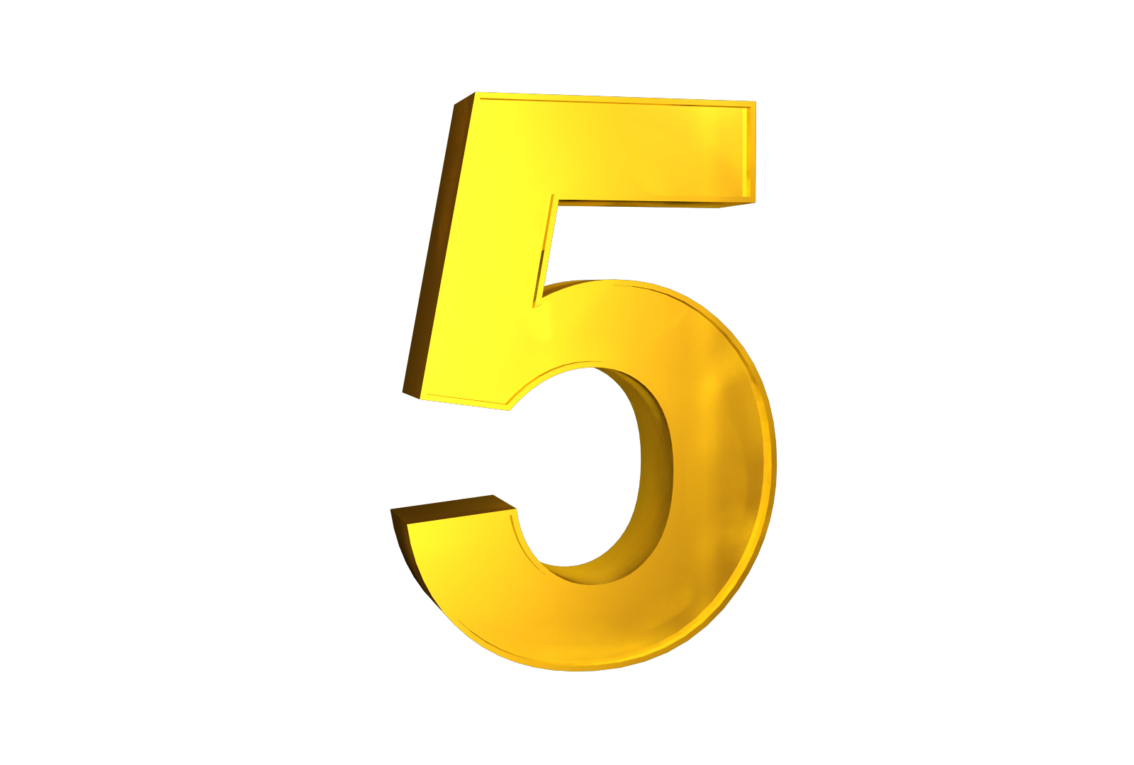 5 Number Free Download PNG HD PNG Image