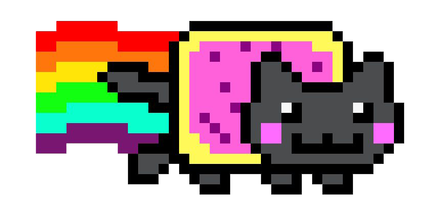 Cute Nyan Cat HD Image Free PNG Image