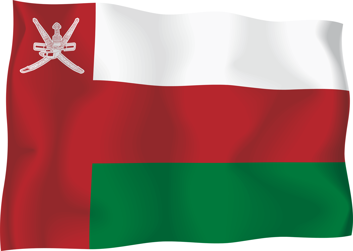 Oman Flag Png PNG Image