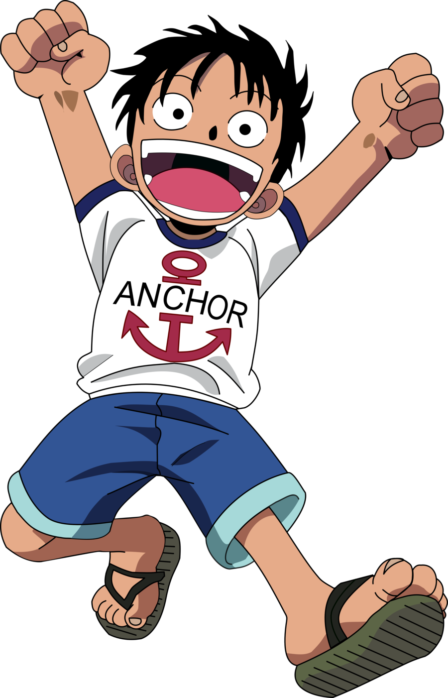 Monkey D Luffy Transparent Background PNG Image