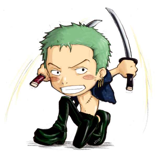 One Piece Chibi Transparent Image PNG Image